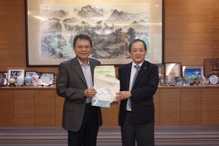 Welcome Japan partner Reitaku University to visit NPTUImage