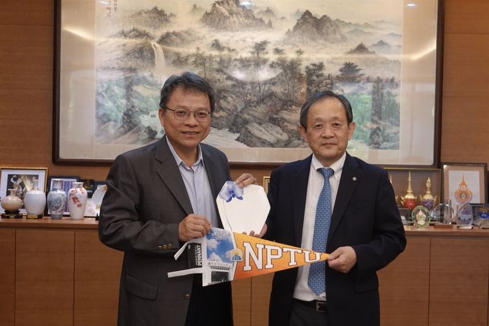 Welcome Japan partner Reitaku University to visit NPTUImage