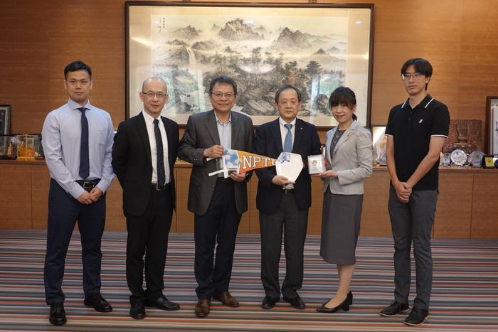 Welcome Japan partner Reitaku University to visit NPTUImage